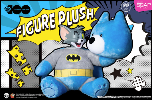 Soap Studio Tom & Jerry Plush Figure - Tom as Batman