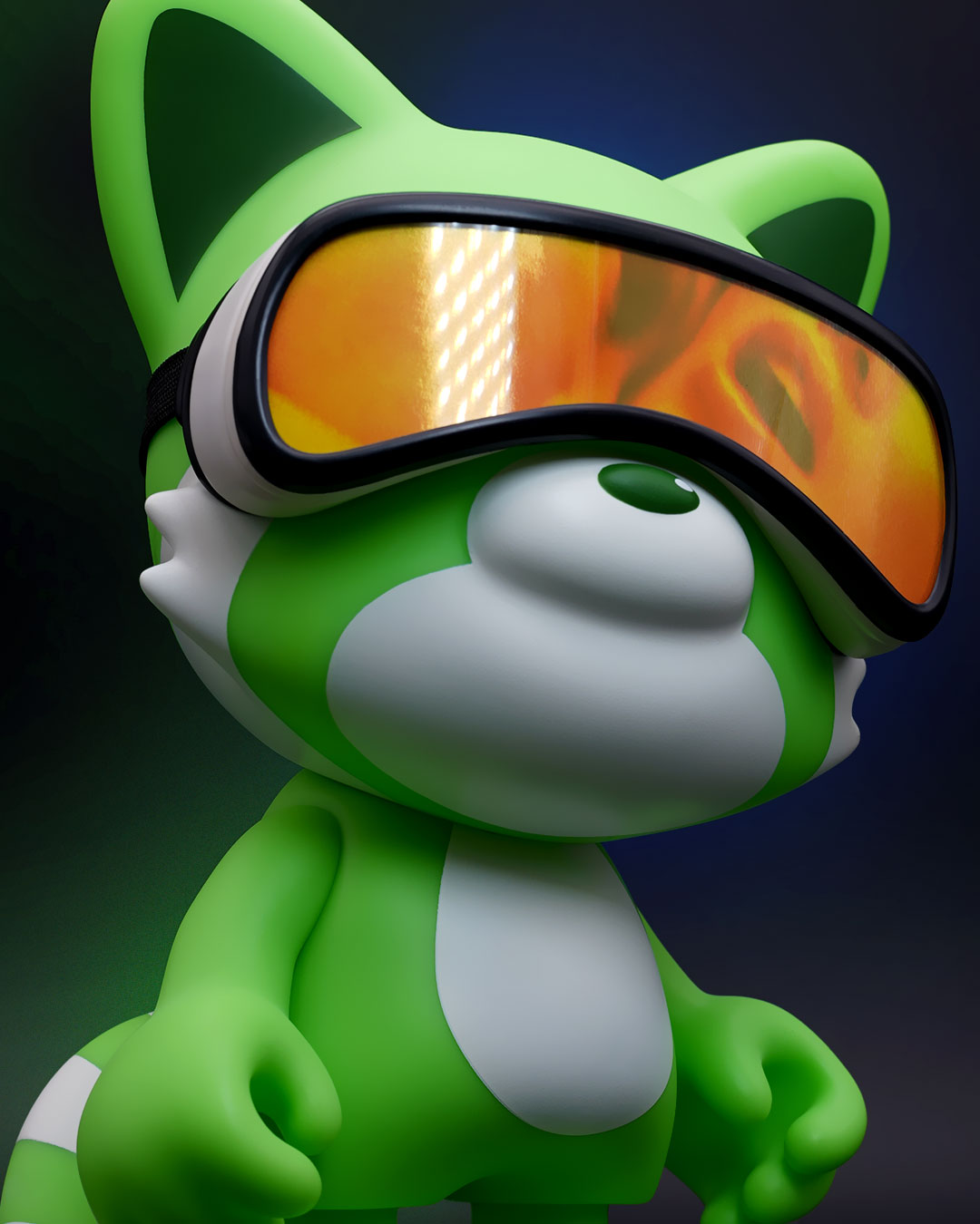 SUPERPLASTIC - KISS LAND GREEN BY THE WEEKND