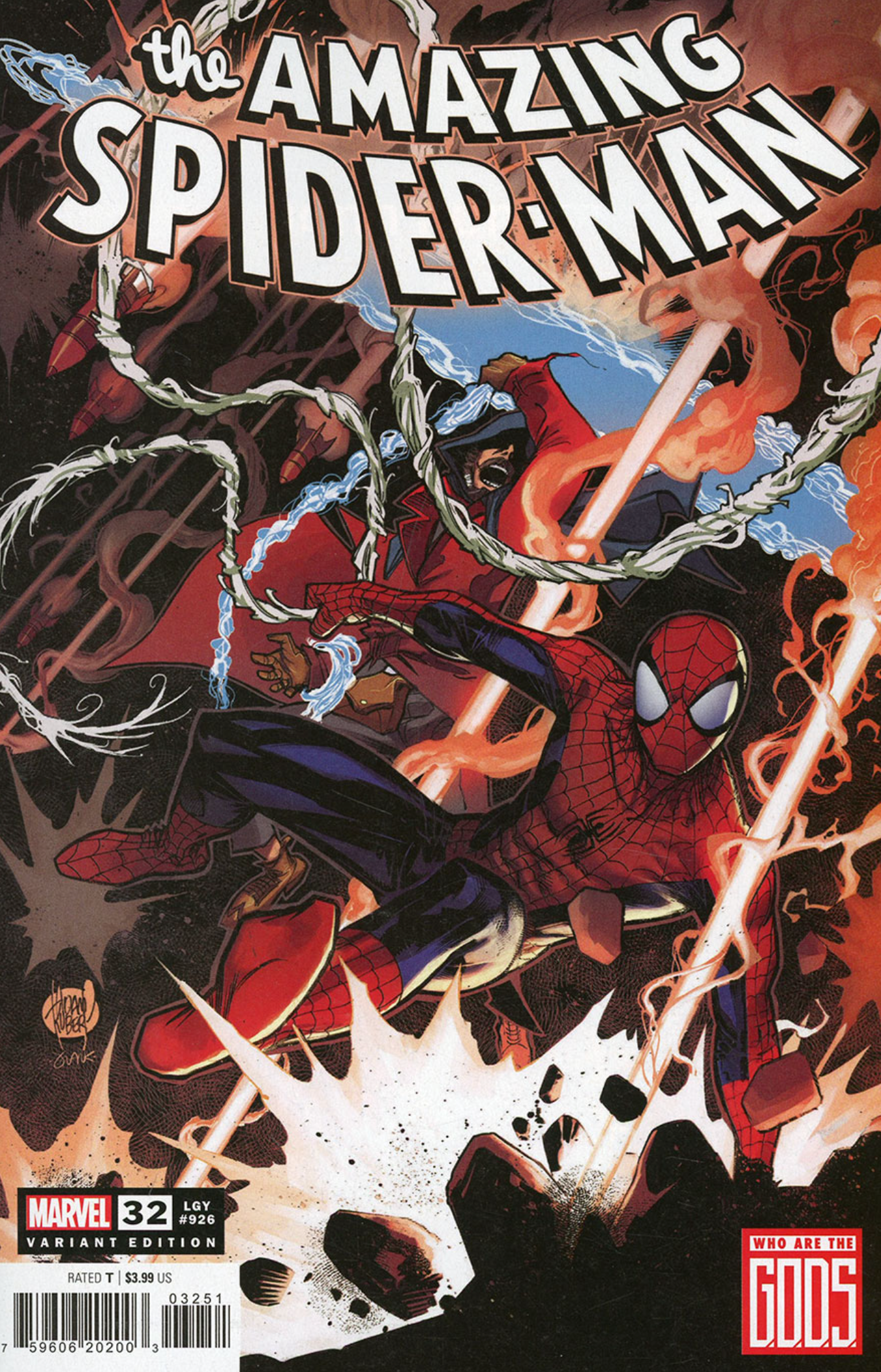 The Amazing Spider-Man #32 - Adam Kubert - Trade Cover
