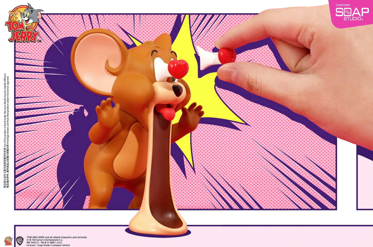 Soap Studio Tom & Jerry Figure - Jaw Dropping Jerry