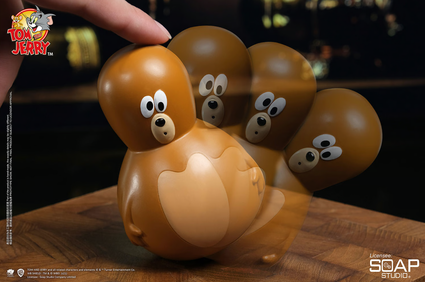 Soap Studio Tom and Jerry Vase Tom and Roly-Poly Jerry Collectible Set