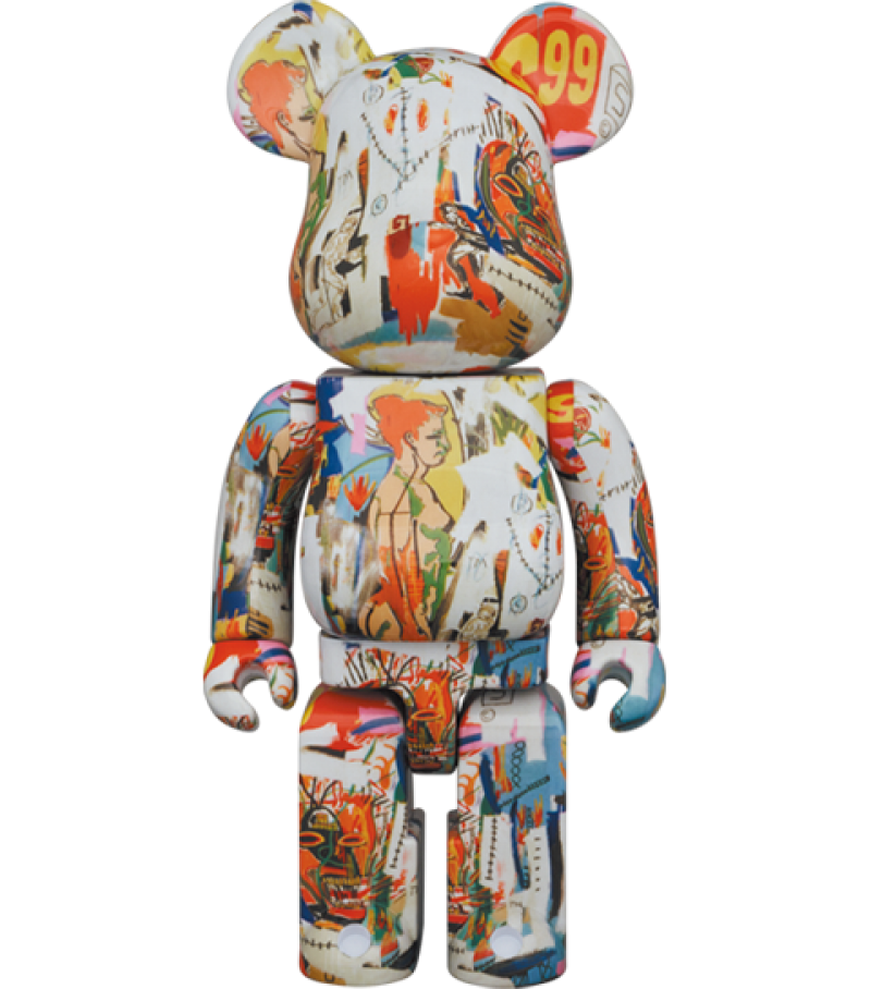 Be@rbrick Andy Warhol x JEAN-MICHEL BASQUIAT #4 400%