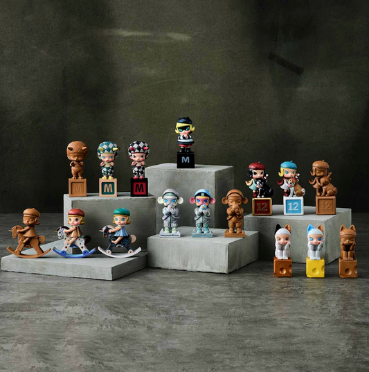 POP MART - MOLLY Anniversary Statues Classical Retro Series Figures (Box of 10)