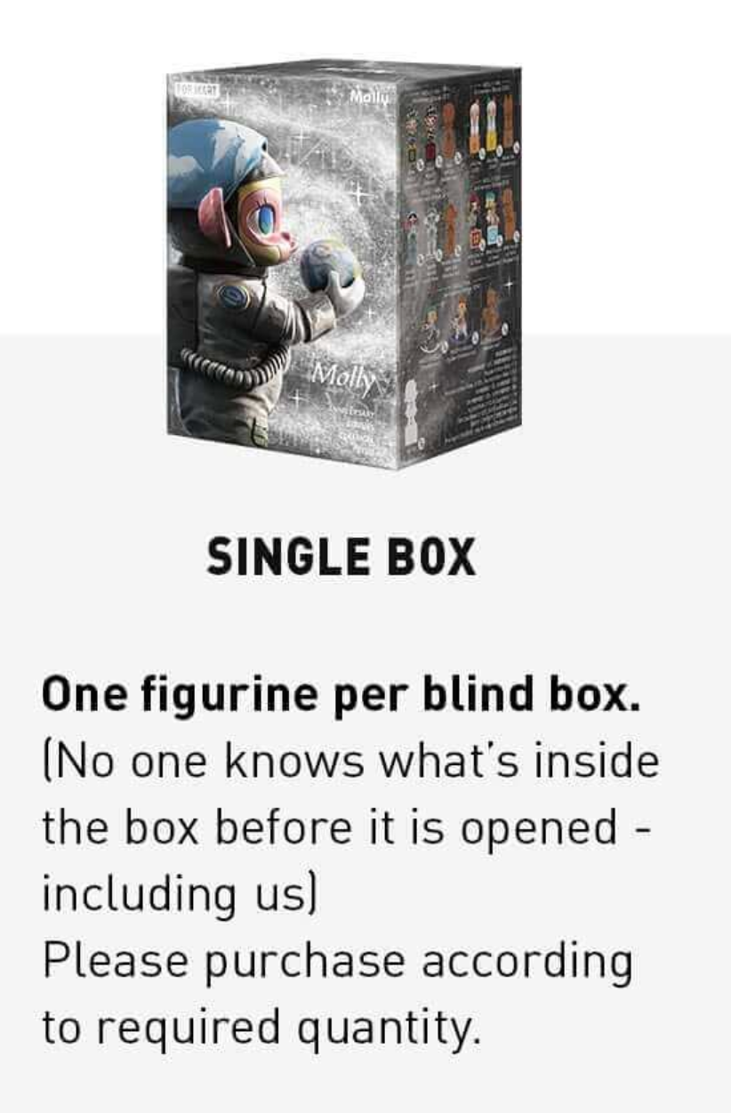 POP MART - MOLLY Anniversary Statues Classical Retro Series Figures (Box of 10)