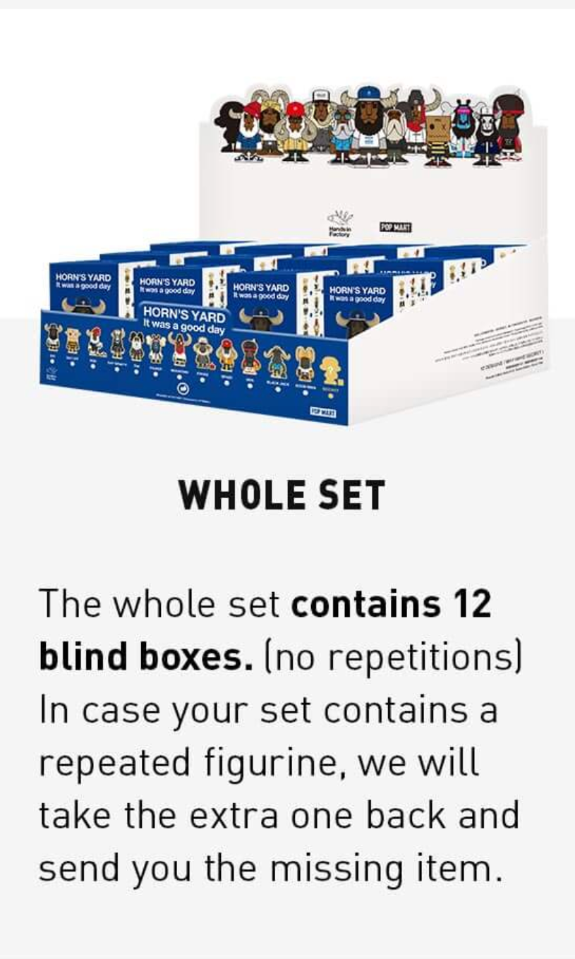 POP MART - HANDS IN FACTORY HORN'S YARD: It Was a Good Day Series