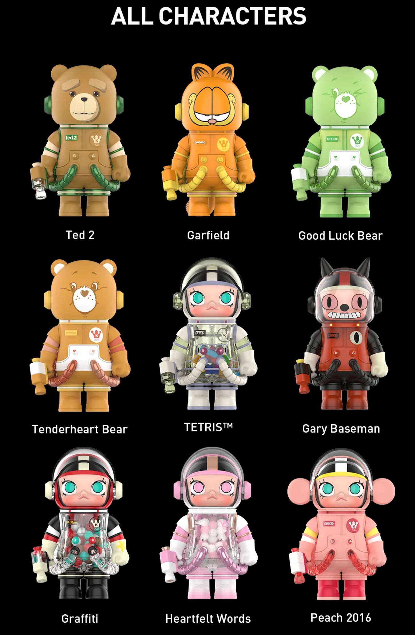 POP MART - MEGA SPACE MOLLY 100% Series 3