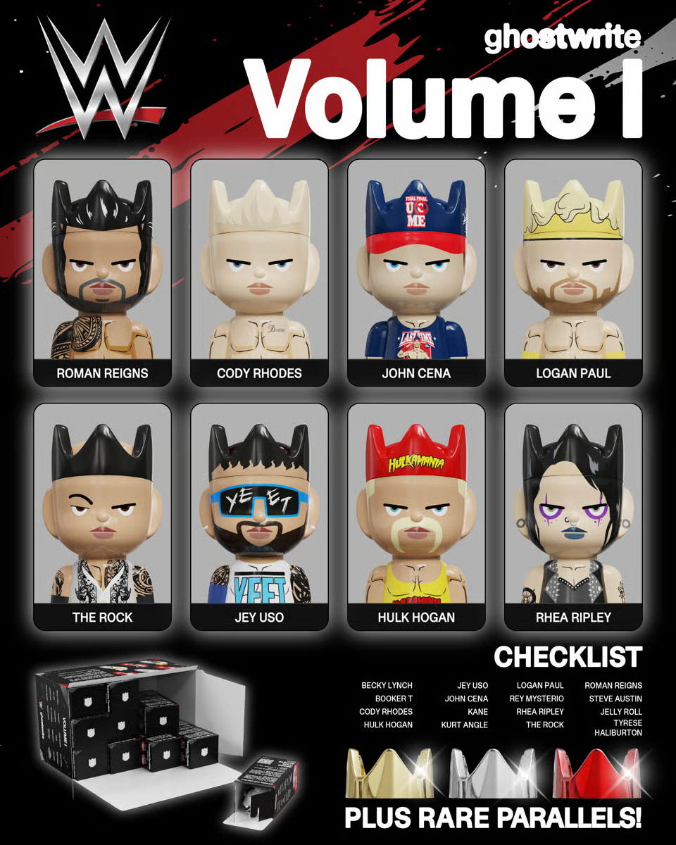 2026 ghostwrite x WWE Vol 1 (12-Box Case)
