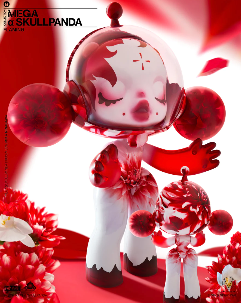 POP MART - MEGA SKULLPANDA 400% Mika Ninagawa