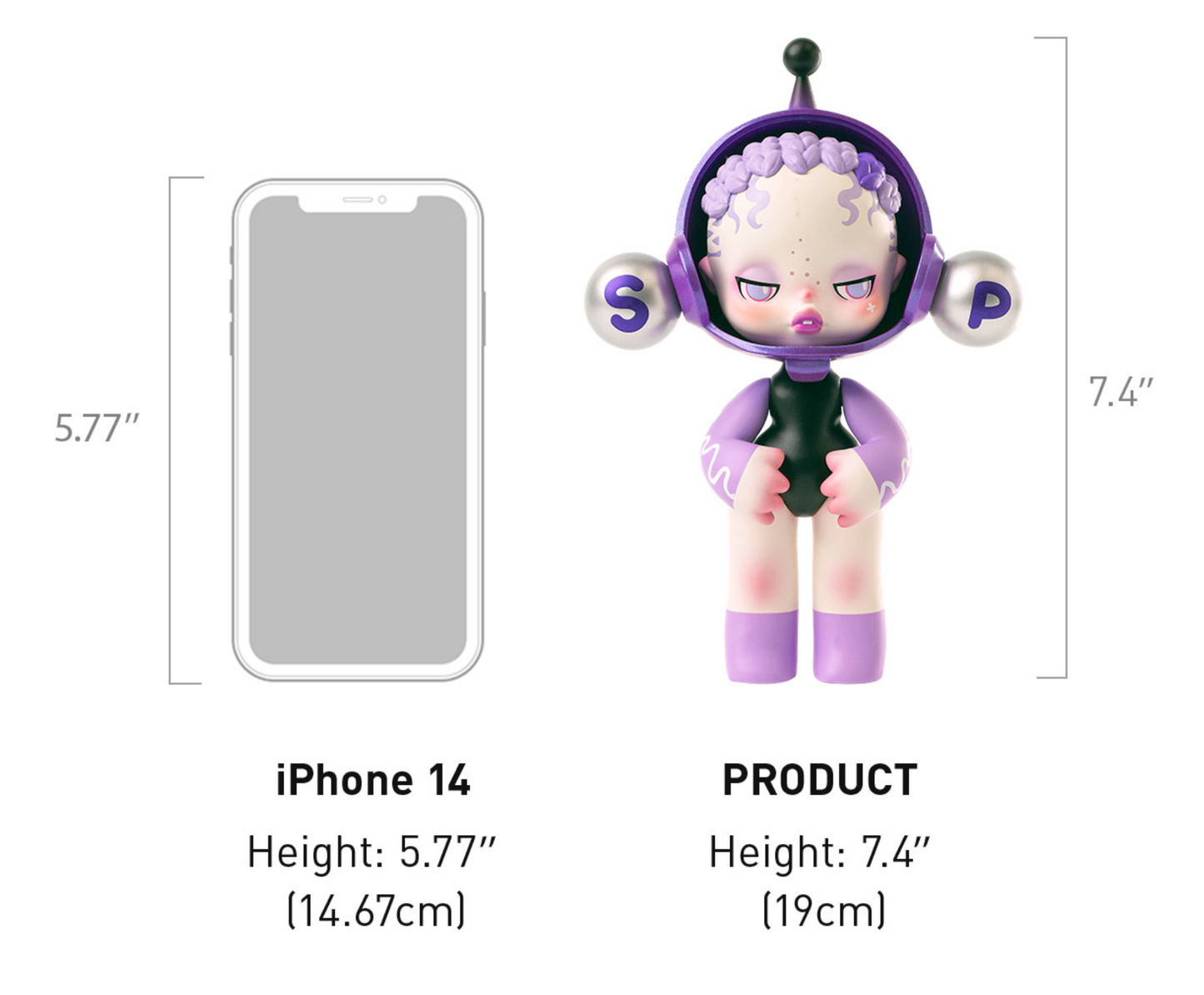 POP MART - SKULLPANDA OOTD Glaring Figurine