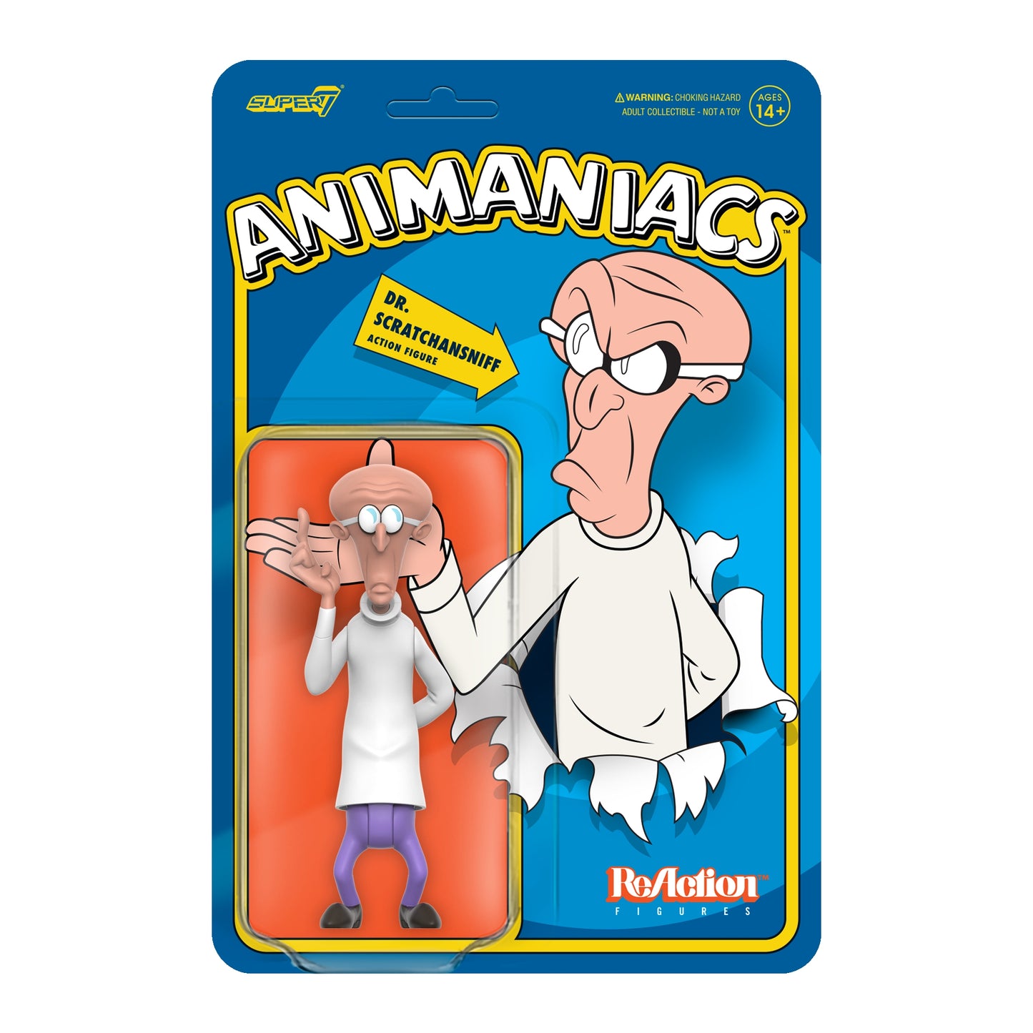 Dr. Scratchansniff - Animaniacs ReAction Figures Wave 1