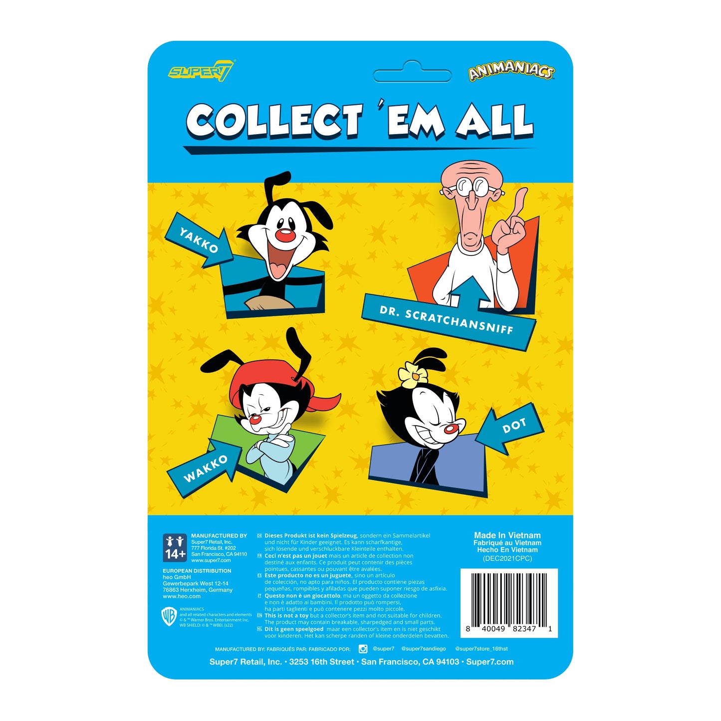 Wakko - Animaniacs ReAction Figures Wave 1