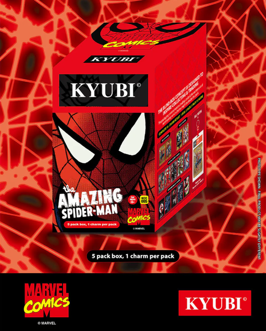 KYUBI Charm Collection Series 5 - The Amazing Spider-man (5 Pack Box)