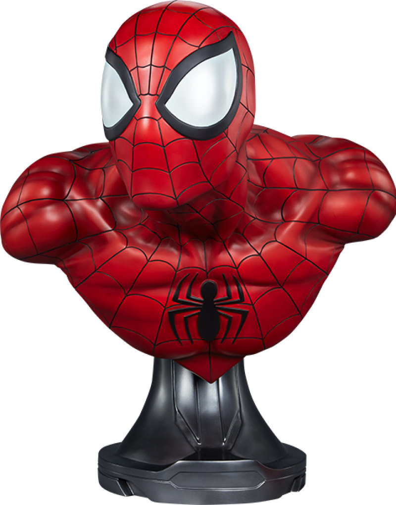 スパイダーマン バスト 1:1 ライフサイズ マーベル　marvel フィギュア専門店 -ソダチトイズ / Queen Studios スパイダーマン