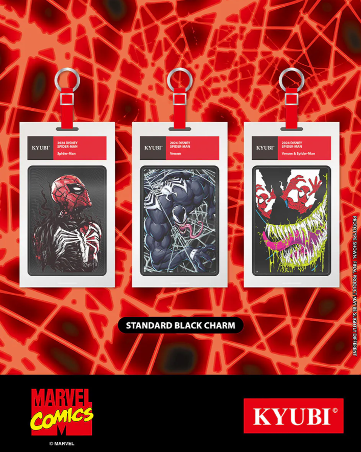 KYUBI Charm Collection Series 5 - The Amazing Spider-man (5 Pack Box)