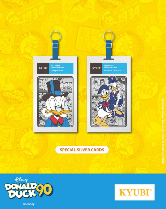 KYUBI Card Charm Series 3 -Donald Duck (5 Pack Box)