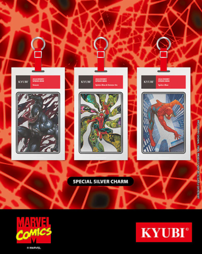 KYUBI Charm Collection Series 5 - The Amazing Spider-man (5 Pack Box)