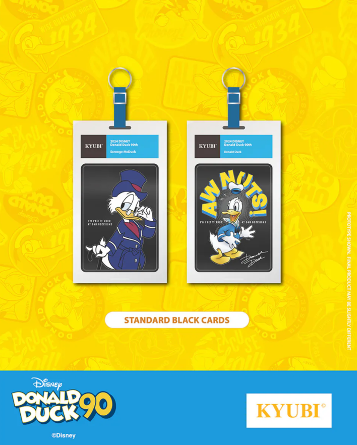 KYUBI Card Charm Series 3 -Donald Duck (5 Pack Box)