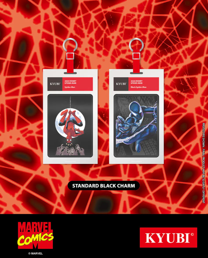 KYUBI Charm Collection Series 5 - The Amazing Spider-man (5 Pack Box)