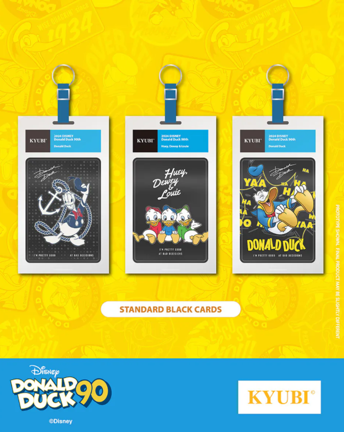 KYUBI Card Charm Series 3 -Donald Duck (5 Pack Box)