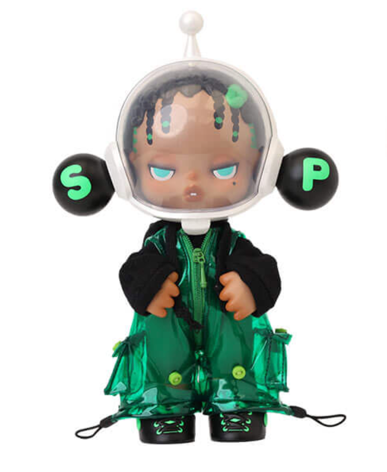 POP MART - SKULLPANDA OOTD The Wild Green Figurine – In The Box