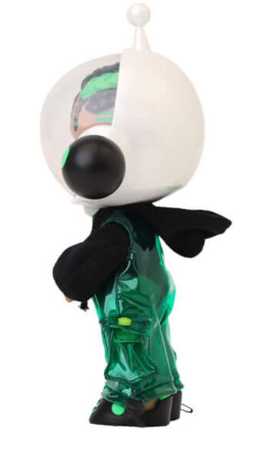 POP MART - SKULLPANDA OOTD The Wild Green Figurine
