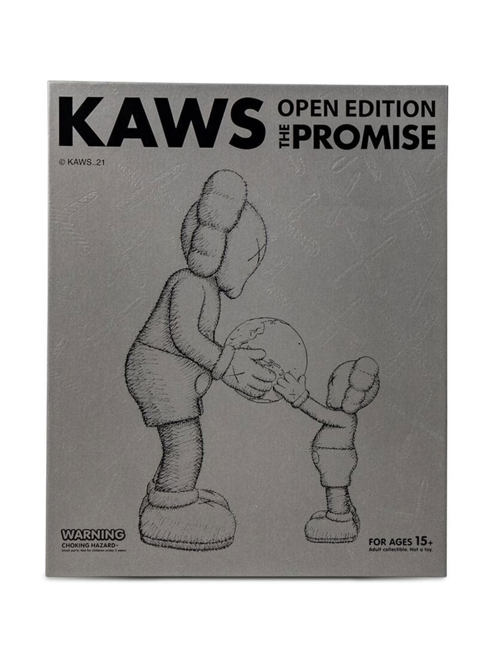 KAWS THE PROMISE - Vinyl Figure - Brown – In The Box Collectibles