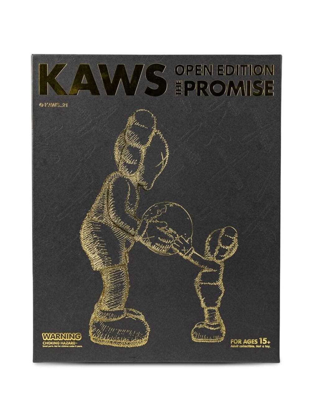 KAWS THE PROMISE - Vinyl Figure - Black – In The Box Collectibles